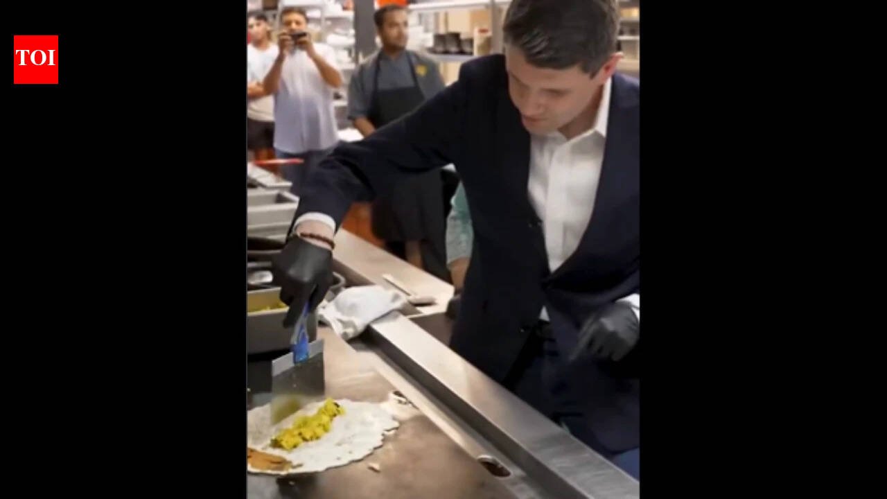 James Talarico’s dosa flip during campaign impresses Indian-Americans: ‘This is how Democrats will get their first senator in Texas in 38 years’