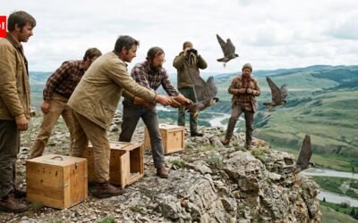 In 1974, more than 6,000 peregrine falcons were released into the wild after the population wiped out; helping restore the once-endangered birds across North America | World News