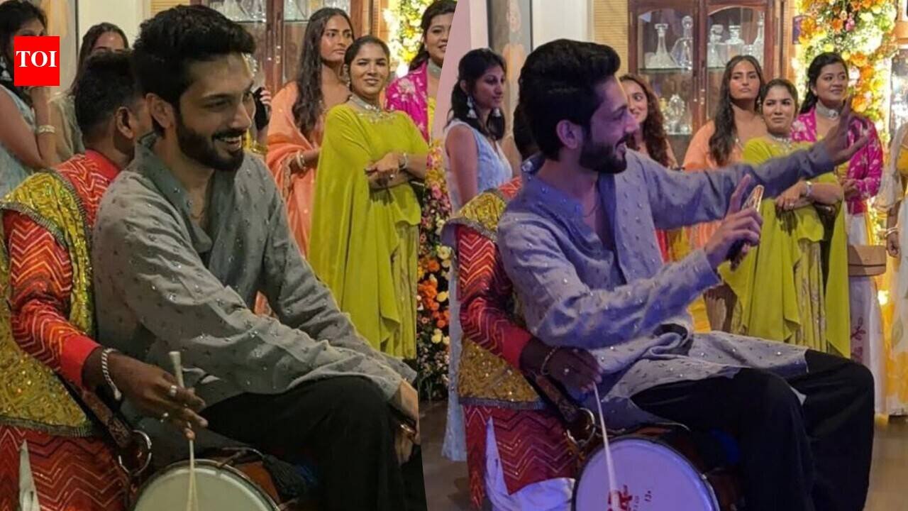 Anirudh Ravichander and Kavya Maran wedding: ‘Jailer 2’ composer enjoys Dhol celebration at home ahead of grand marriage |
