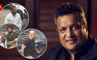 Sanjay Gupta passes away: Fardeen Khan, Vishal Dadlani, Mukesh Chhabra, Sonu Sood, and more arrive at late filmmaker’s residence to pay last respects | Hindi Movie News