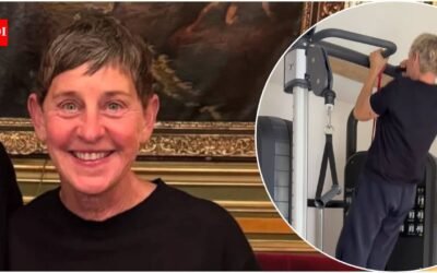 Ellen DeGeneres, 68, attempts pull-ups in new workout video: ‘Trust me, it’s hard’ |