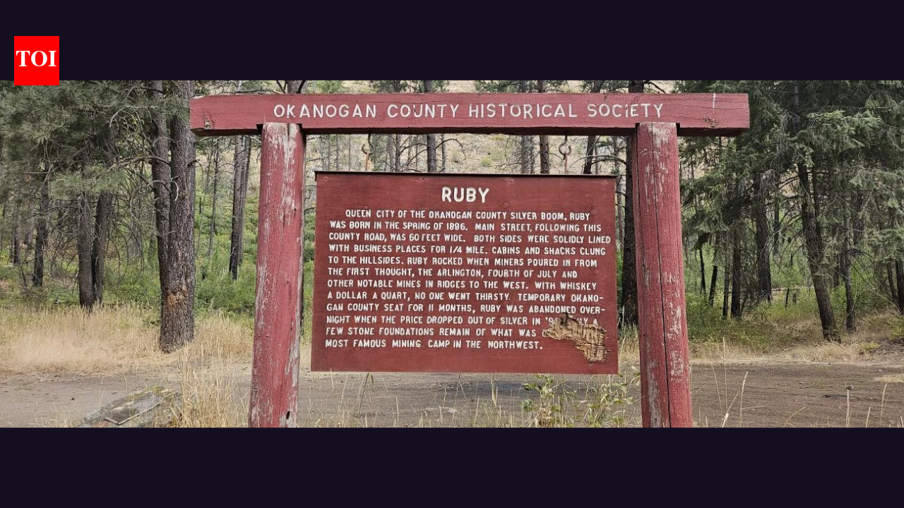 Washington’s Ruby City once had more than 1,000 residents during a silver rush; today the historic townsite lies among the state’s forested hills | World News