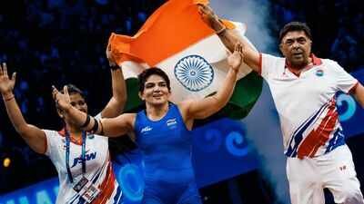 ‘When down, Manisha sher ki tarah jhapatta maarti hai’: How Bhanwala overturned 0-6 deficit to win historic gold at World Championships | More sports News