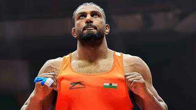 Nitesh Siwach ends long wait, wins silver in Greco-Roman wrestling at Asian Games | Asian Games 2026 News