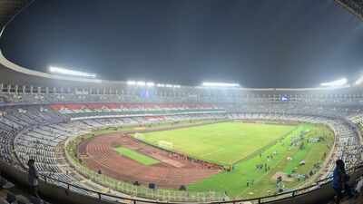 Kolkata, AIFF pull out all stops for India vs Brazil but crowd stays away | Football News