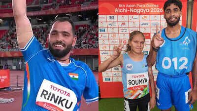 Asian Para Games Medal Tally: Where does India stand after a bumper 11-medal haul on Day 1? | Asian Para Games 2026 News