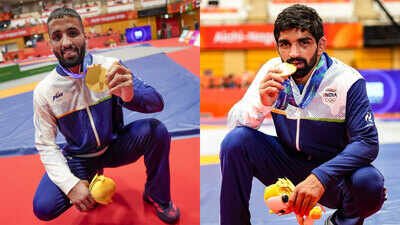 World champion beaten, Olympic champion toppled at Asian Games: Wrestlers dream of hearing India’s national anthem at the LA Olympics | Asian Games 2026 News